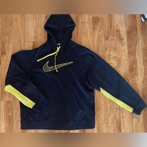 Women’s Blue and yellow Nike hoodie